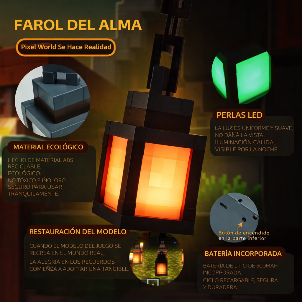 Linterna de Minecraft