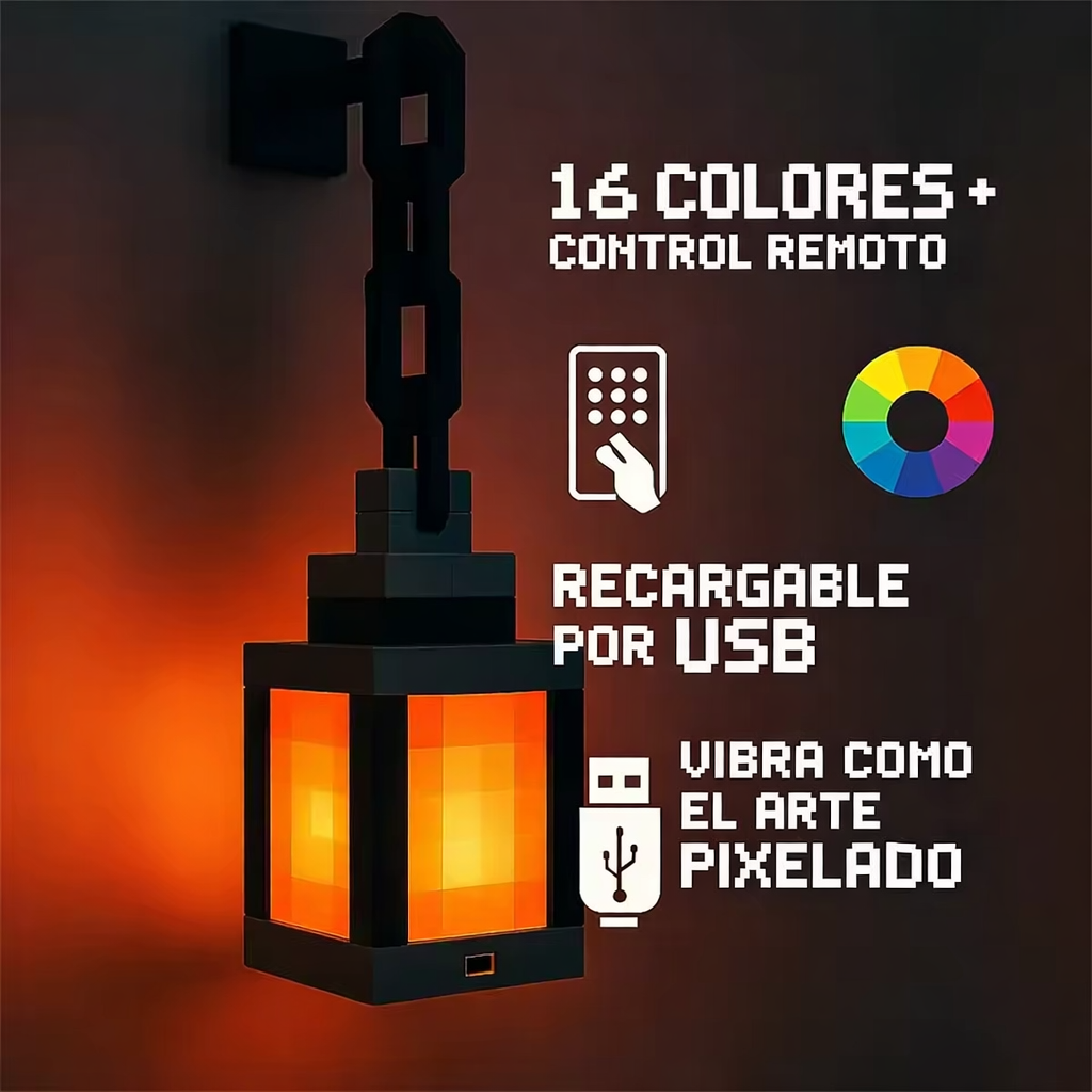 Linterna de Minecraft